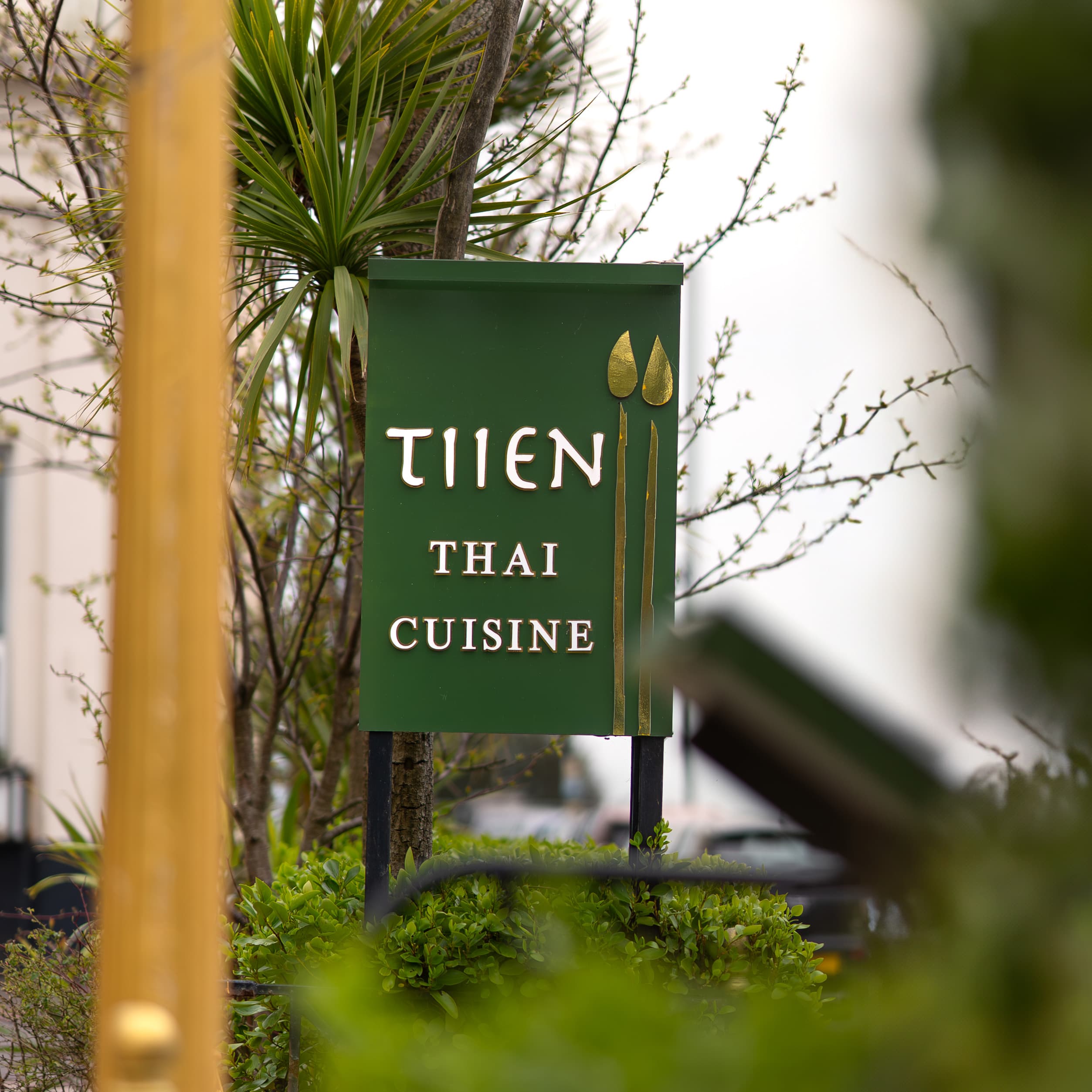 Tiien Thai Bournemouth exterior sign