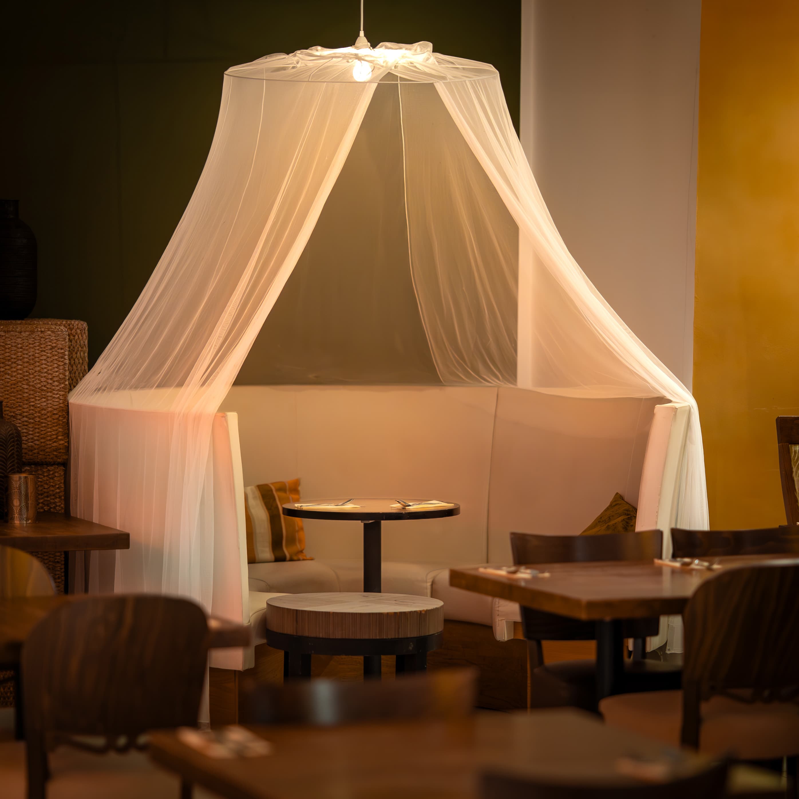 Tiien Thai Bournemouth restaurant interior seating